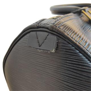 Sac à main Louis Vuitton Speedy 35 Epi noir