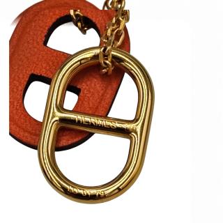 Collier Hermès O'Maillon Orange