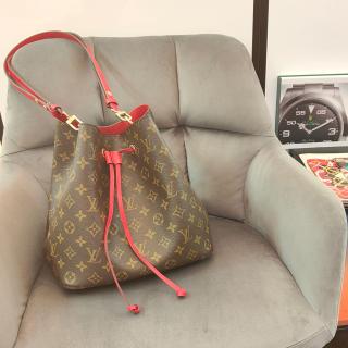 Sac Seau Louis Vuitton NéoNoé MM Rouge Coquelicot