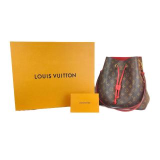 Sac Seau Louis Vuitton NéoNoé MM Rouge Coquelicot