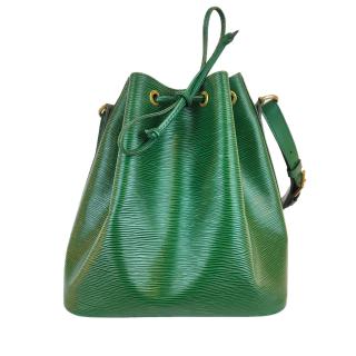 Sac Seau Louis Vuitton Noé Epi Vert