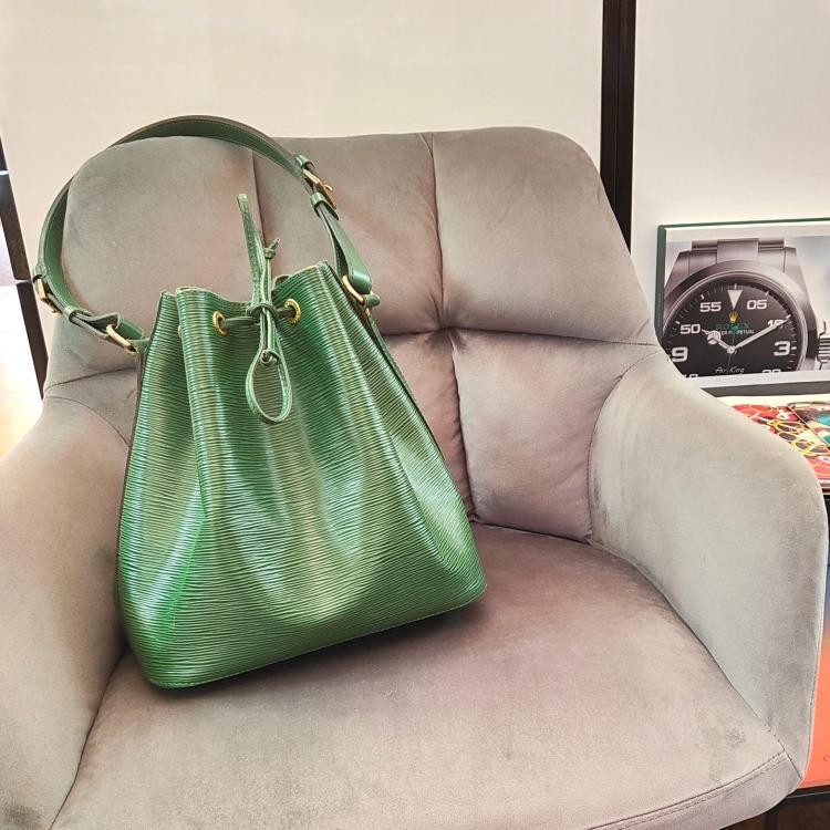 Sac Seau Louis Vuitton Noé Epi Vert