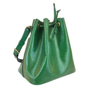 Sac Seau Louis Vuitton Noé Epi Vert