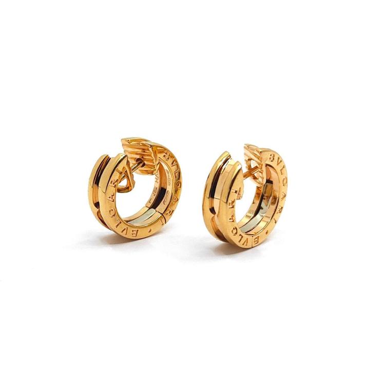 Boucles d’Oreilles Bulgari B.Zero1 Or Rose 18k