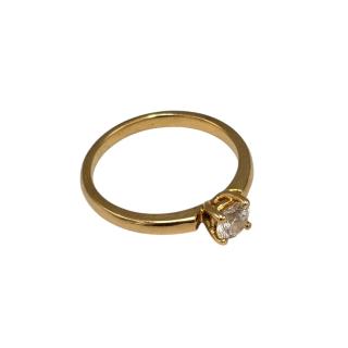 Bague Solitaire Bucherer Or Jaune 18 Ct ALLURE