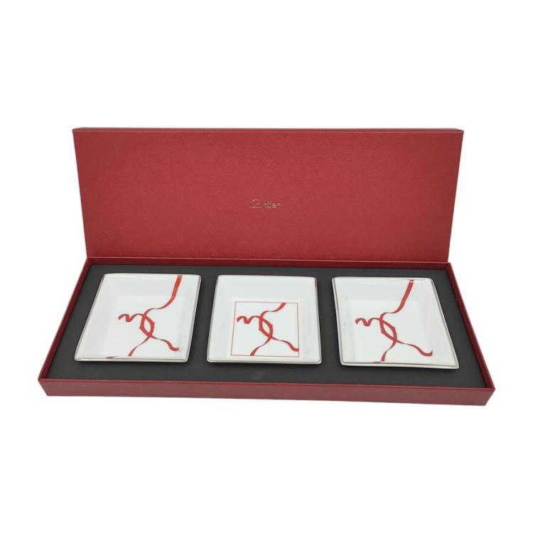 Trio Trinket Trays de Cartier