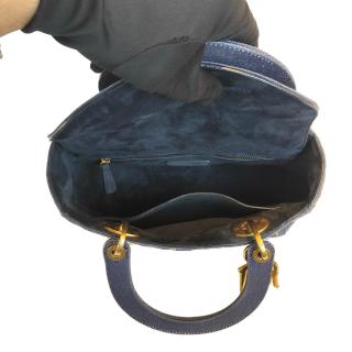 Sac à main Dior Lady Dior Denim