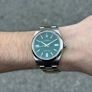 Rolex Oyster Perpetual 41 Green Dial