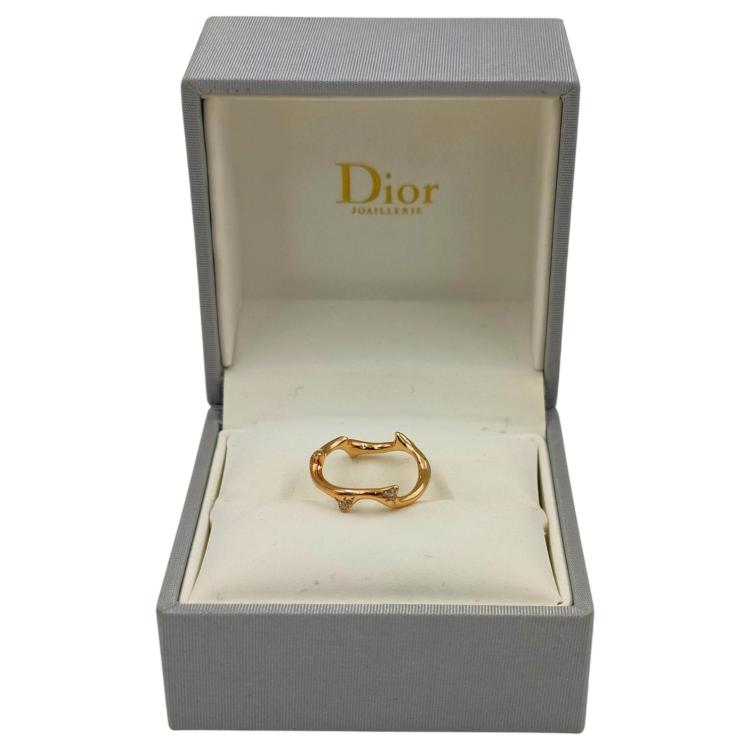 Bague Christian Dior Or Rose 18K