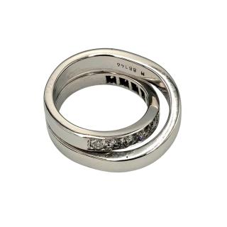 Bague Cartier Nouvelle Vague Or Blanc 18 Ct et Diamants