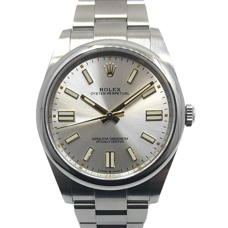 Rolex Oyster Perpetual 41 Silver Dial