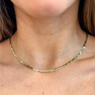 Collier Trois Or 18Ct