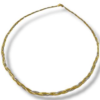 Collier Trois Or 18Ct