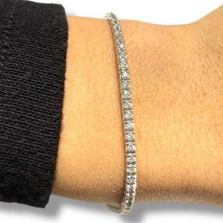 Bracelet Or 18Ct & Diamants