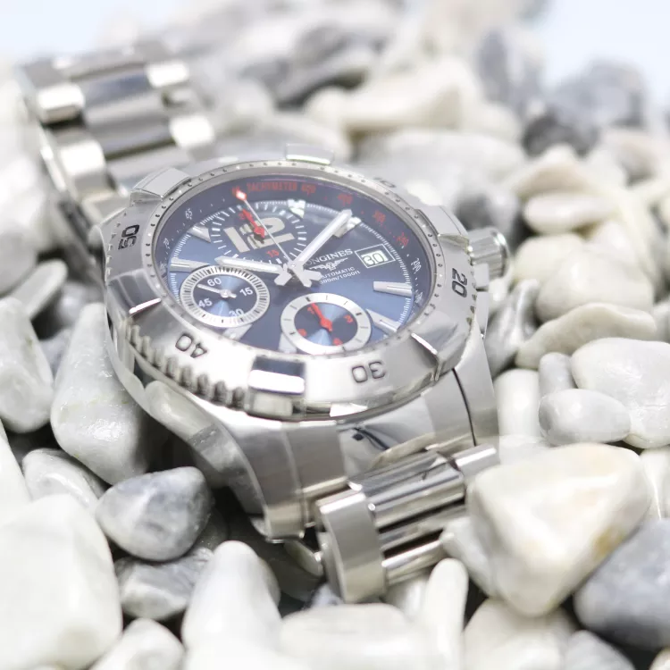 Longines Hydro Conquest Chronograph Bleu L3.651.4.966