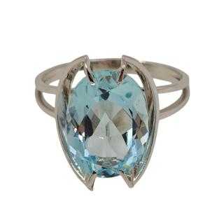 Bague Or 18K Aigue Marine