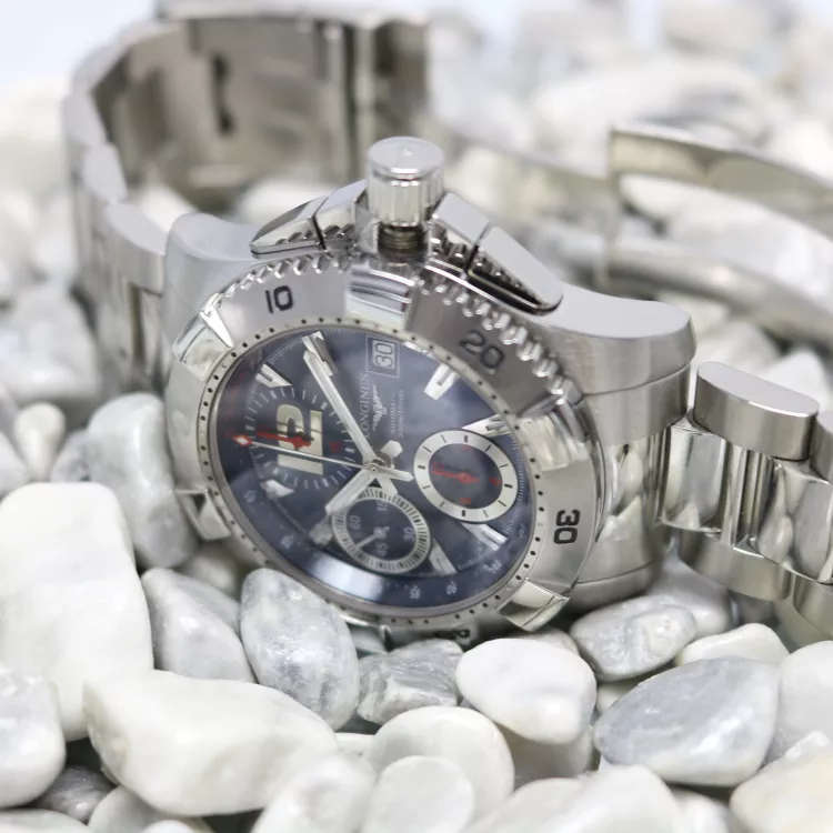 Longines Hydro Conquest Chronograph Bleu L3.651.4.966