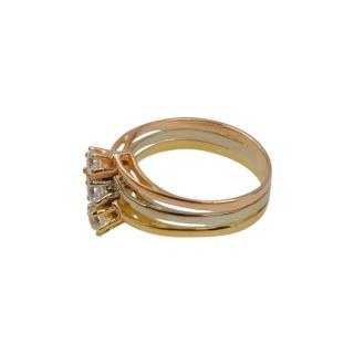 Bague 3 Ors 18K