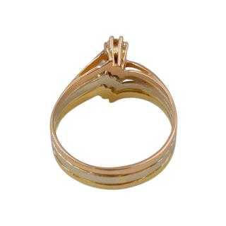 Bague 3 Ors 18K