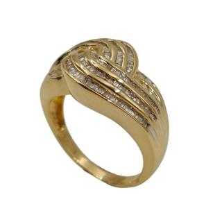 Bague Or 14K Diamants