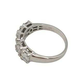 Bague Or Blanc 18K Diamants