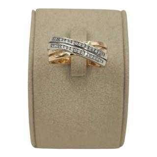 Bague 2 Ors&Diamants