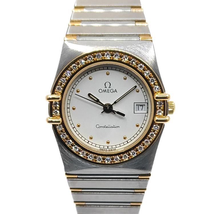 Omega Constellation Two Tone Diamonds