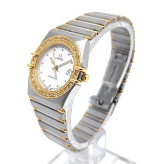 Omega Constellation Lady Two Tone Diamonds