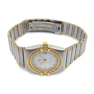 Omega Constellation Two Tone Diamonds